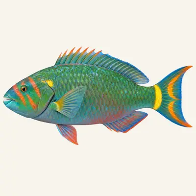 Stoplight parrotfish